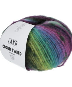 Cloud Tweed - 0006 Violett/grün