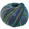 0407 Jade/Petrol/Türkis/Graubeige/Lila/Gelbgrün-Brombeer/Blau