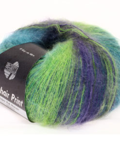 Stricksets aus Silkhair Print von Lana Grossa