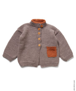 Strickset Cardigan Mit Tasche Aus Cool Wool Von Lana Grossa 4 Hw2023 Infanti 20 Lana Grossa 9460820 M12 Mf2
