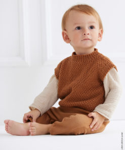 Pullunder Mit Perlmuster - Cool Wool