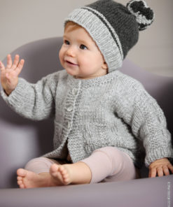 Jacke Mit Strukturmuster - Cool Merino Big