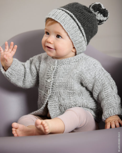 Jacke Mit Strukturmuster - Cool Merino Big