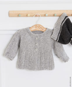 Strickset Jacke Mit Strukturmuster Aus Cool Merino Big Von Lana Grossa 5 Hw2023 Infanti 20 Lana Grossa 9460820 M24 Mf3 1