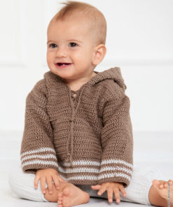 Kapuzenpulli Gehäkelt - Soft Cotton