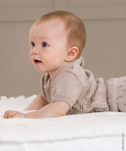 Kurzarmpulli Mit Ajourmuster - Cool Wool Baby