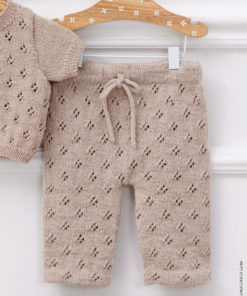 Strickset Hose Mit Ajourmuster Aus Cool Wool Baby Von Lana Grossa 5 Hw2023 Infanti 20 Lana Grossa 9460820 M33 Mf3 1