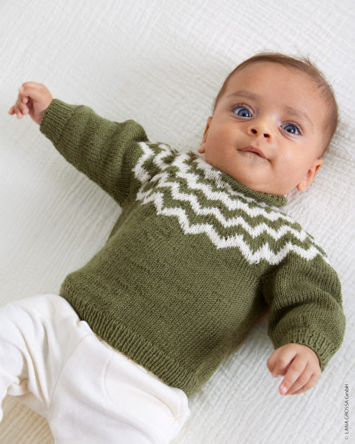 Pullover Mit Jacquardmuster - Cool Wool Baby