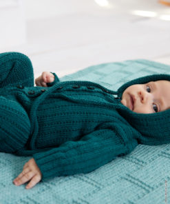Overall Mit Streifenmuster - Cool Merino Big