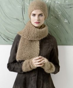 Strickset Schal aus Mohair Luxe von Lang Yarns
