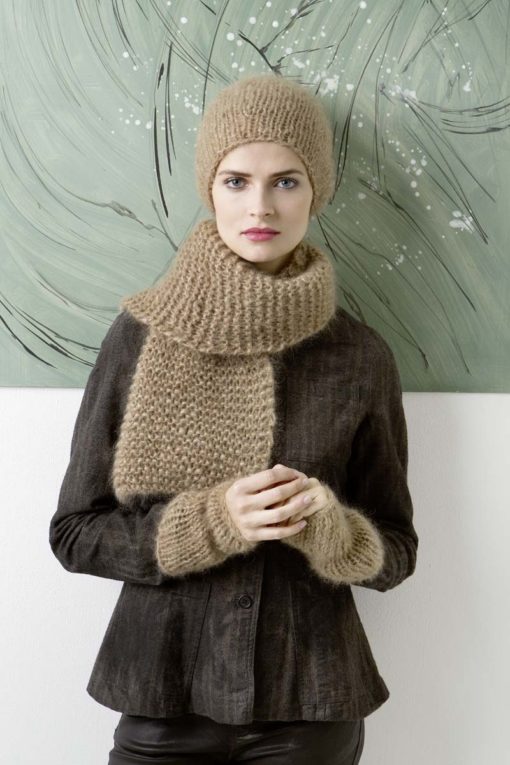 Strickset Schal Aus Mohair Luxe Von Lang Yarns