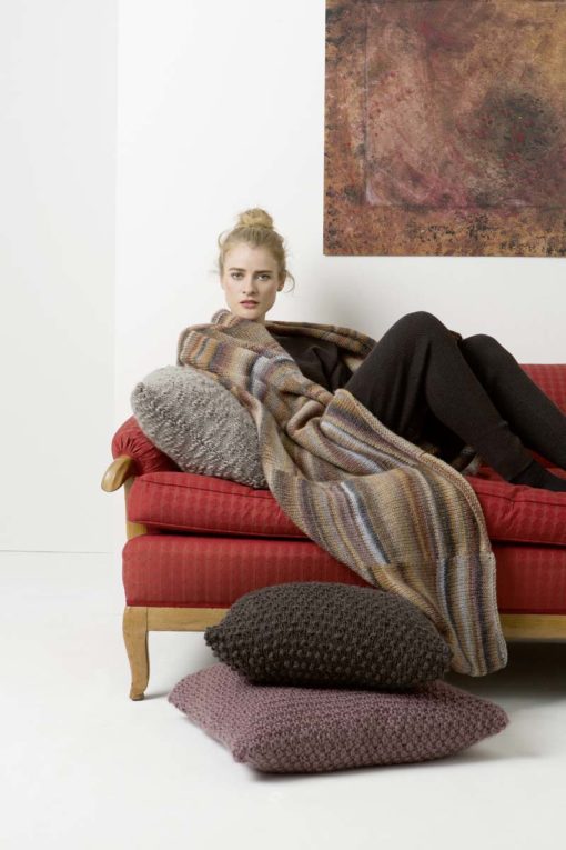 Strickset Kissen 40X60 Aus Carpe Diem Von Lang Yarns