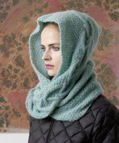 Strickset Kapuzenloop aus Malou Light von Lang Yarns