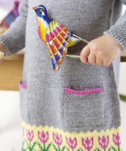 Strickset Kleid Aus Merino 200 Bebe Von Lang Yarns 8 240 003 001 D3