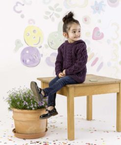 Strickset Pullover Mit Kapuze Aus Merino 120 Von Lang Yarns 6 240 004 001 D2