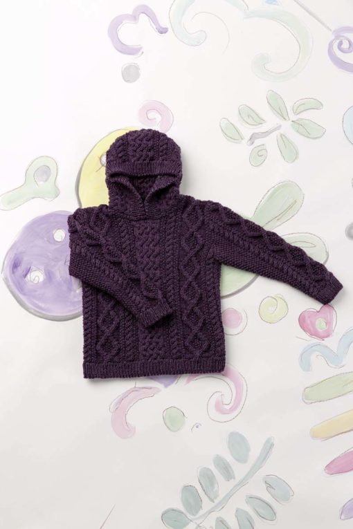 Strickset Pullover Mit Kapuze Aus Merino 120 Von Lang Yarns