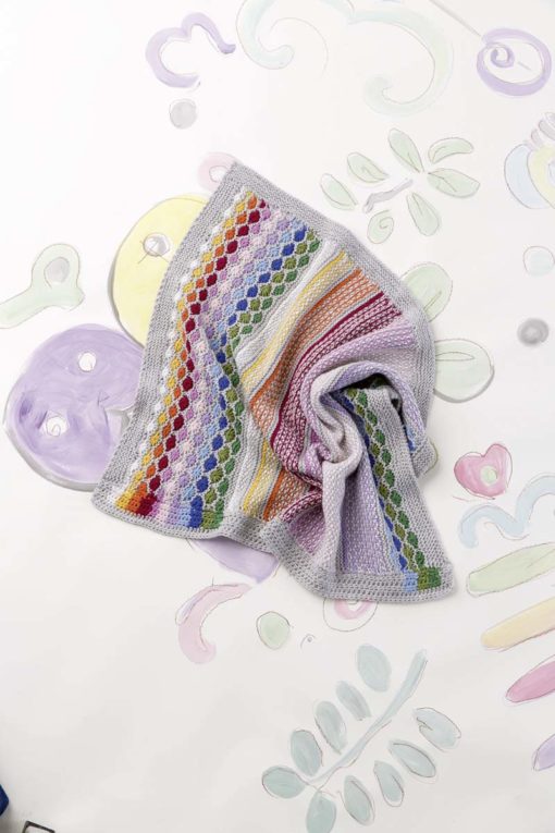 Strickset Babydecke Aus Merino 120 Von Lang Yarns