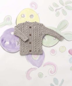 Strickset Knabenjacke aus Baby Cotton von Lang Yarns
