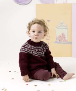 Strickset Pullover Aus Merino+ Von Lang Yarns 4 240 012 001 D1