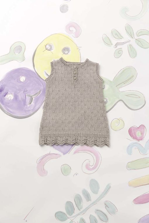 Strickset Kleid Aus Baby Cotton Von Lang Yarns