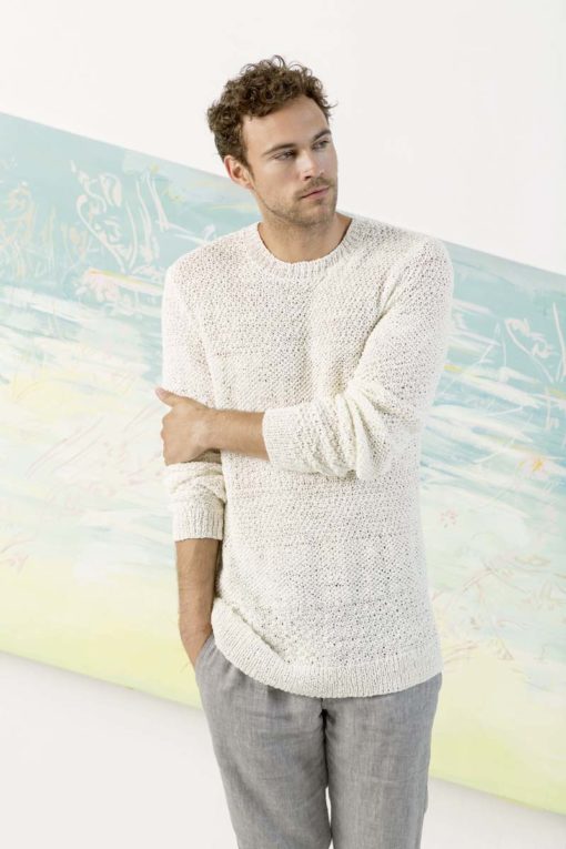 Strickset Pullover Aus Lino Von Lang Yarns