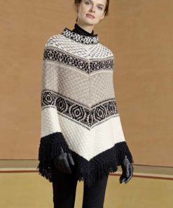 Strickset Cape aus Merino 120 von Lang Yarns