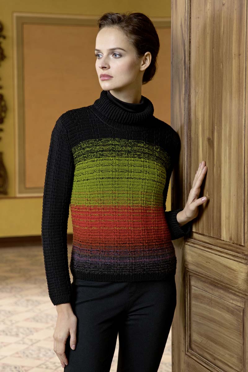 Strickset Pullover Aus Merino 400 Lace Von Lang Yarns 1 Strickset Pullover Aus Merino 400 Lace Von Lang Yarns