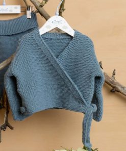 Strickset Wickeljacke aus Merino 120 von Lang Yarns