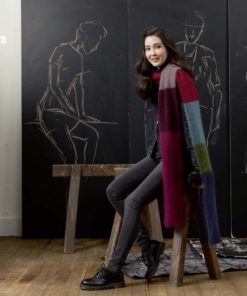 Strickset Schal aus Mohair Luxe von Lang Yarns