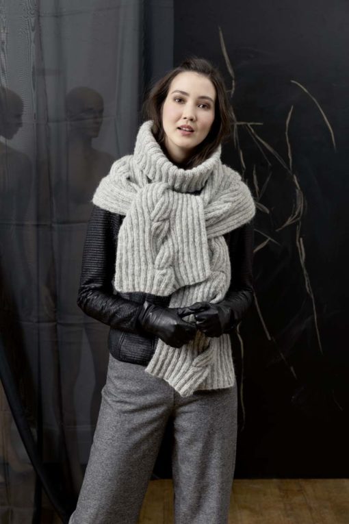 Strickset Schal Aus Malou Light Von Lang Yarns