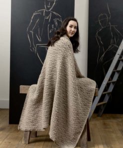 Strickset Decke aus Malou Light von Lang Yarns