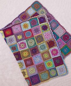 Strickset Häkeldecke aus Mille Colori Baby von Lang Yarns
