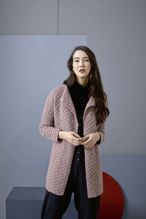 Strickset Jacke Aus Malou Light Von Lang Yarns