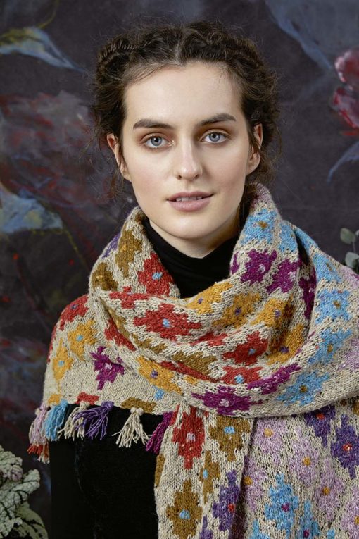Strickset Schal Aus Donegal Von Lang Yarns