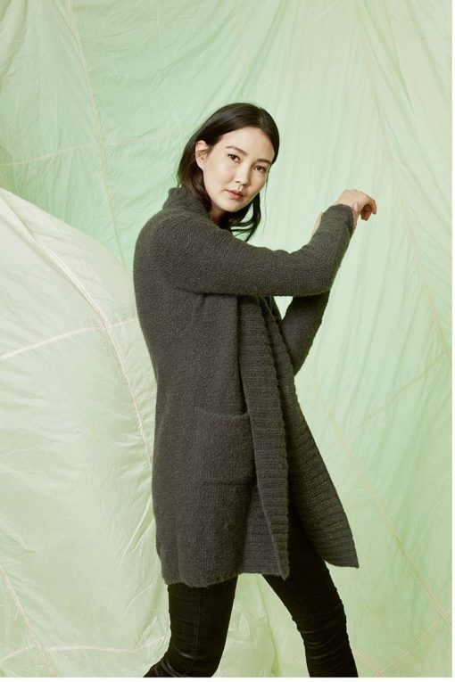 Strickset Jacke Aus Malou Light Von Lang Yarns