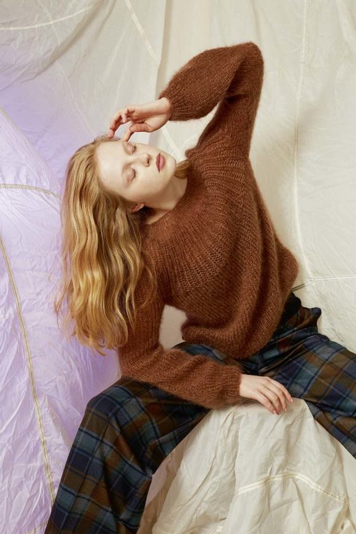Strickset Pullover Aus Mohair Luxe Von Lang Yarns