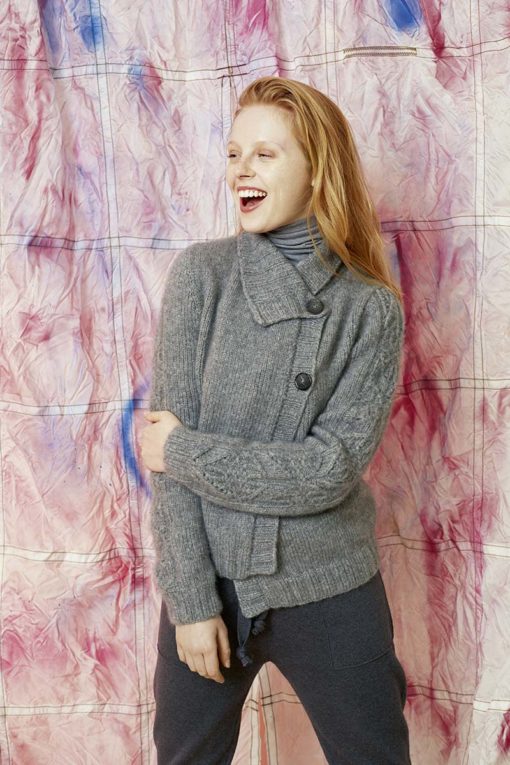 Strickset Jacke Aus Cashmere Light Von Lang Yarns