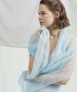 Strickset Tuch aus Lace von Lang Yarns