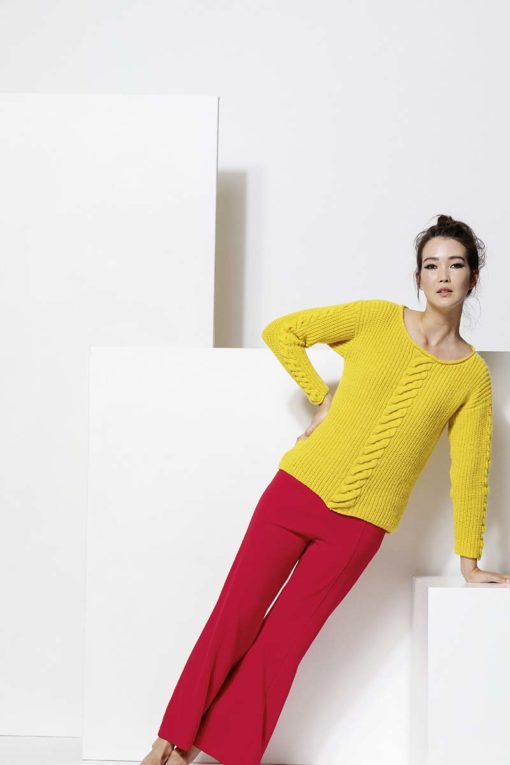 Strickset Pullover Aus Cashmere Premium Von Lang Yarns