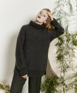 Strickset Pullover aus Mohair Luxe und Mohair Fancy von Lang Yarns