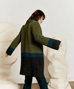 Strickset Mantel aus Malou Light von Lang Yarns