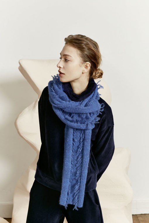 Strickset Schal Aus Malou Light Von Lang Yarns