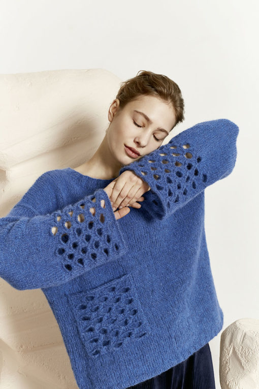 Strickset Pullover Aus Malou Light Von Lang Yarns