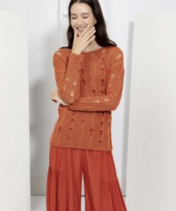 Strickset Pullover aus Lino von Lang Yarns