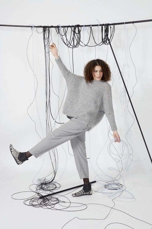 Strickset Pullover Aus Donegal Und Mohair Luxe Von Lang Yarns