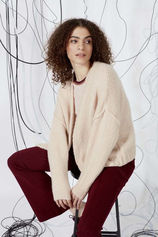 Strickset Cardigan Aus Cashmere Light Von Lang Yarns