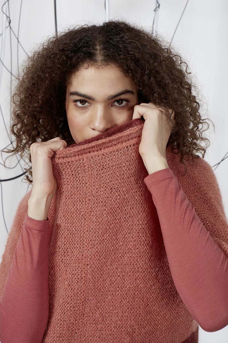 Strickset Pullover Aus Mohair Luxe Von Lang Yarns 3 Strickset Pullover Aus Mohair Luxe Von Lang Yarns – Bild 3