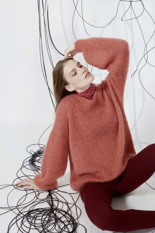 Strickset Pullover Aus Mohair Luxe Von Lang Yarns