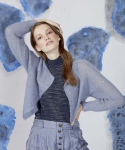 Strickset Top Down Jacke aus Mohair Fancy von Lang Yarns