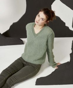 Strickset Pullover aus Suri Alpaca von Lang Yarns